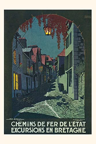 Stock image for Vintage Journal Houses in Brittany, France Travel Poster for sale by GreatBookPrices