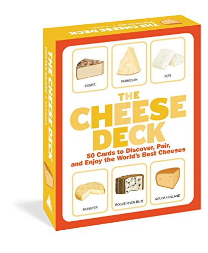 Beispielbild fr The Cheese Deck: 50 Cards to Discover, Pair, and Enjoy the World's Best Cheeses zum Verkauf von Bookmans