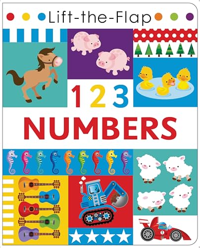 Stock image for 123 Numbers - Lift the Flap Activity Kids Books - Childrens Books, Toddler Books for sale by ZBK Books