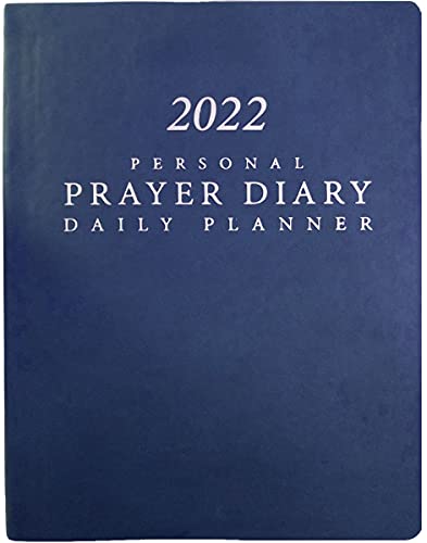 Stock image for 2022 Personal Prayer Diary and Daily Planner - Royal Blue (Italian Vinyl, Smooth) for sale by GF Books, Inc.