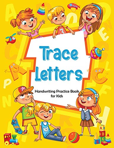 Beispielbild fr Trace Letters: Handwriting Practice Book for Kids zum Verkauf von Buchpark