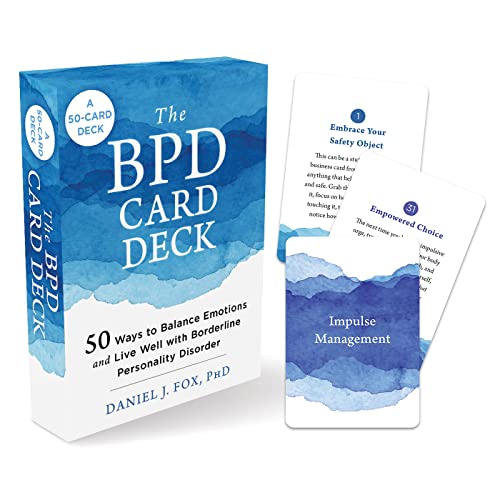 Beispielbild fr The BPD Card Deck: 52 Ways to Balance Emotions and Live Well with Borderline Personality Disorder zum Verkauf von WorldofBooks