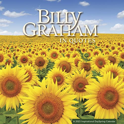 Stock image for Billy Graham In Quotes - A 2023 Inspirational DaySpring Mini Wall Calendar for sale by Revaluation Books