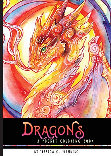 Beispielbild fr Dragons Pocket Coloring Book zum Verkauf von Book Deals