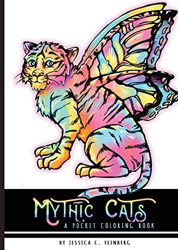 Beispielbild fr Mythic Cats Pocket Coloring Book zum Verkauf von GF Books, Inc.