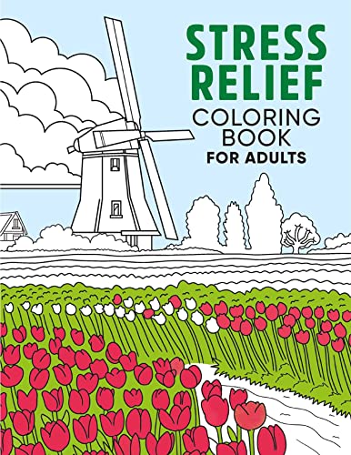 Stock image for Stress Relief Coloring Book for Adults for sale by Decluttr