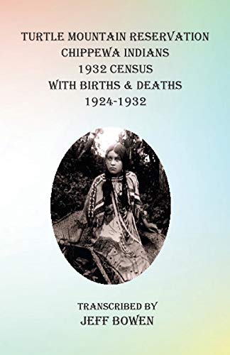 Beispielbild fr Turtle Mountain Reservation Chippewa Indians 1932 Census: with Births & Deaths, 1924-1932 zum Verkauf von Hamelyn