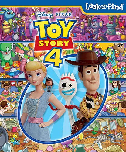 9781649960146: Disney Pixar Toy Story 4 Woody, Buzz Lightyear, Bo Peep, and More! - Look and Find Activity Book - PI Kids