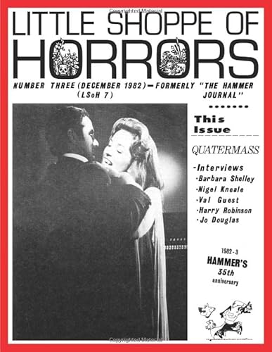 Imagen de archivo de Little Shoppe of Horrors: The Journal of Classic British Horror Films a la venta por Revaluation Books