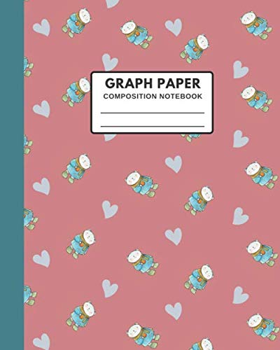 Immagine dell'editore per GRAPH PAPER COMPOSITION NOTEBOOK: CUTE LITTLE BEAR IN LAVER BACKGROUND: Graph Ruled Notepad for Math Science Students Teachers | Multi-purpose Journal . diagram| Great for College School Office venduto da Revaluation Books
