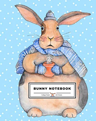 Imagen de archivo de Bunny Notebook: Bunny Themed Journal, Notebook, Composition Book, for Bunny Lovers: (College Ruled, 100 pages) a la venta por Revaluation Books