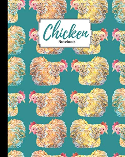 Imagen de archivo de Chicken Notebook: College Ruled, 100 Pages: Colorful Chicken Themed Journal, Composition Book, for Chicken Lovers a la venta por Revaluation Books