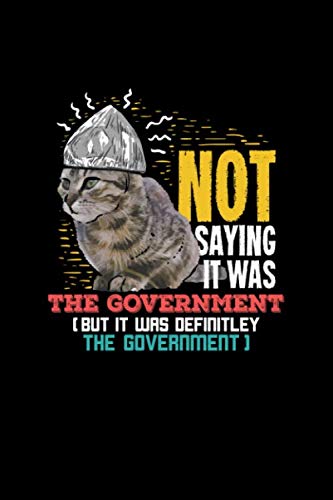 9781651913291: Not Saying It Was The Government (But It Was Definitley The Government): 6x9 Journal & Notebook Graph Paper 5x5 Gift for Ancient Astronaut Theorists