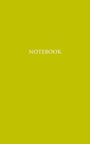 Stock image for Notebook: Pitman Shorthand Lined Notebook - Small (5 x 8) inches) - 110 Numbered Pages - Yellow Softcover for sale by Revaluation Books