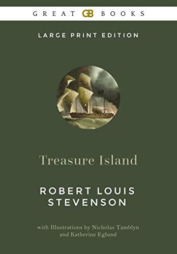 9781652042532: Treasure Island (Large Print Edition) by Robert Louis Stevenson (Illustrated)