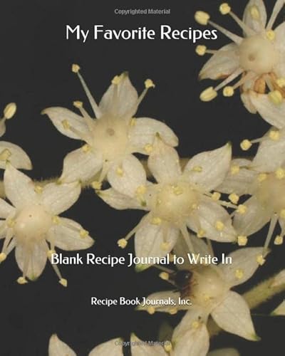 Imagen de archivo de My Favorite Recipes: Blank Recipe Journal to Write In (Recipe Book Journals, Inc.) a la venta por Revaluation Books
