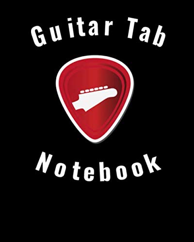 Stock image for Guitar Tab Notebook: My Guitar Tablature Book - Blank Music Journal for Guitar Music Notes - 120 Pages 8 x 10 for sale by Revaluation Books