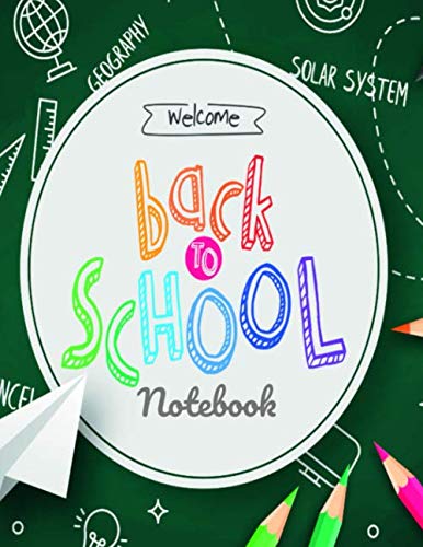 Stock image for Notebook: school, Lined, Soft Cover, Letter Size (8.5 x 11) Notebook: Large Composition Book, Journal for sale by Revaluation Books