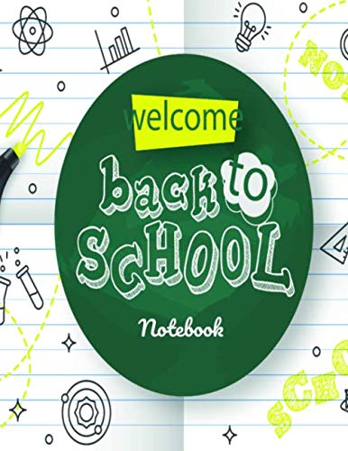 Stock image for Notebook: school, Lined, Soft Cover, Letter Size (8.5 x 11) Notebook: Large Composition Book, Journal for sale by Revaluation Books