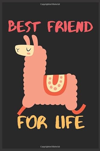 Imagen de archivo de BEST FRIEND FOR LIFE: Line journal 6x9 100 pages For Men Women Kids a la venta por Revaluation Books