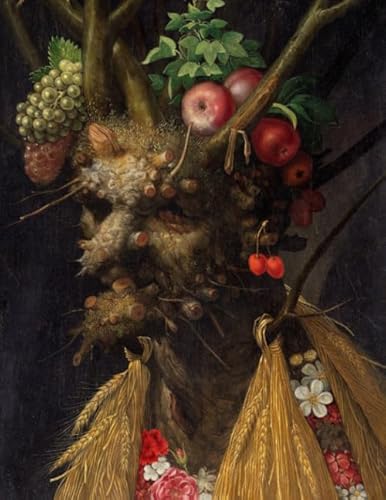 Image d'archives pour Giuseppe Arcimboldo LARGE Notebook #1: Four Seasons in One Head Giuseppe Arcimboldo Notebook College Ruled to Write in 8.5x11" LARGE 100 Lined Pages. Cool Artist Gifts mis en vente par Revaluation Books