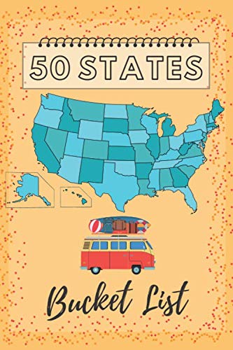 Stock image for Bucket List 50 States: My Bucket List Journal, bucket list United States, 50 states traveled journal, book for couples, travel journal notebook, Lets Do This for sale by ThriftBooks-Atlanta