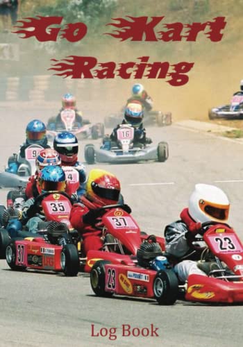 Stock image for Go Kart Racing Log book: Motor racing record book, Karting kids, gift, present , 7" x 10" 101 pages inc tyre pressure, laps, times, location etc for sale by Revaluation Books