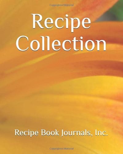 Imagen de archivo de Recipe Collection (Recipe Book Journals, Inc.) a la venta por Revaluation Books