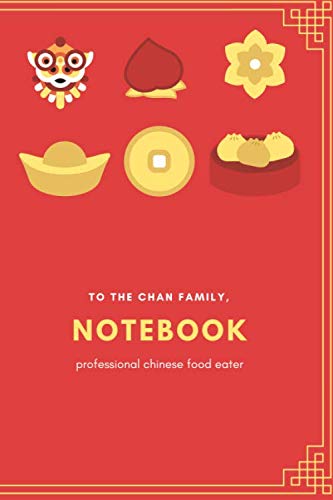 Imagen de archivo de professional chinese food eater: Asian Food Notebook (6x9") a la venta por Revaluation Books