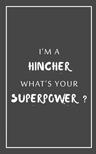 Beispielbild fr I'm A Hincher ~ What's Your Superpower?: hinch journal | pocket hinching personalised organiser smart notebook zum Verkauf von Revaluation Books