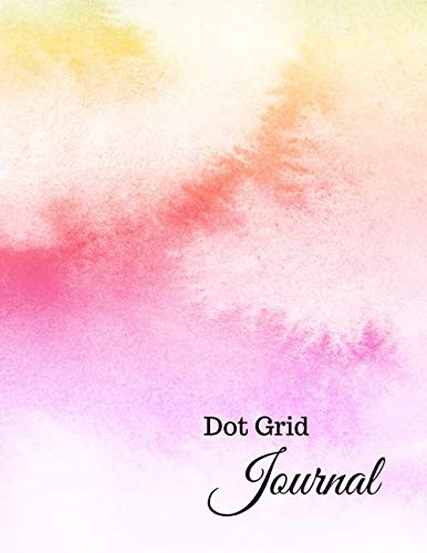 Stock image for Dot Grid Journal: Dotted Notebook Journal with Modern Watercolour Effect Cover for sale by Revaluation Books