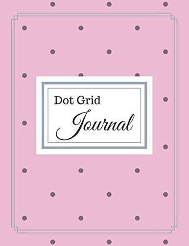 Stock image for Dot Grid Journal: Dotted Notebook Journal with Modern Dusky Pink Spotted Cover for sale by Revaluation Books