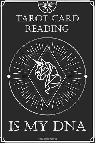 Stock image for Unicorn Astrological Tarot Journal Tarot Card Reading is my DNA: Blank Lined Notebook Journal Gift for Tarot lovers: Perfect Gift idea for Tarot . Finish/Notebook Tarot Gifts/120 pages. for sale by Revaluation Books