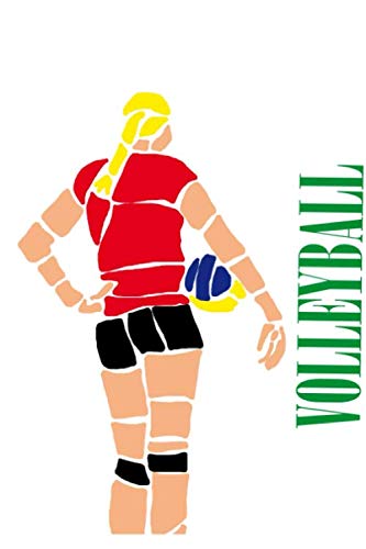 Stock image for Volleyball Girl Notebook: 116 pages lined paper | notebook | recipe book | journal for sale by Revaluation Books