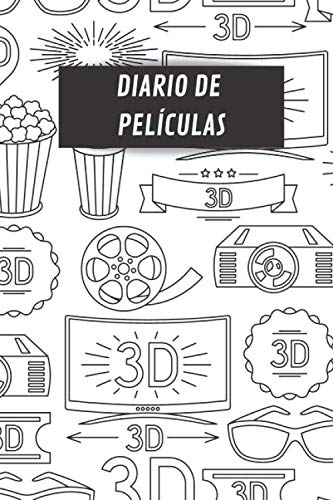 Stock image for Diario de pelculas: Es un cuaderno que le permite mantener un registro de todas las pelculas, series, documentales que ve - 104 pginas, formato A5 . el regalo perfecto para los amantes del cine for sale by Revaluation Books