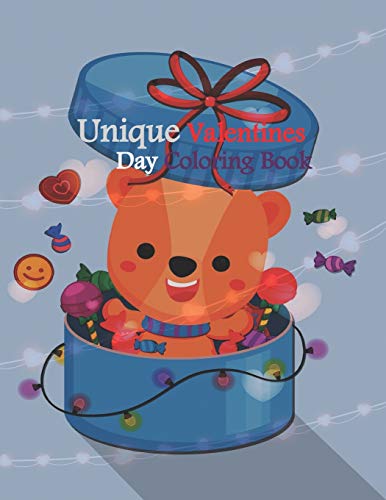 Stock image for Unique Valentines Day Coloring Book: Funny and Cute Valentines Coloring Book, Unique Cute Joke Cartoon, Juggle with Words, Animals, Flowers, A Couple . Modern Love Respect Gifts For Adults And Kids for sale by Lucky's Textbooks