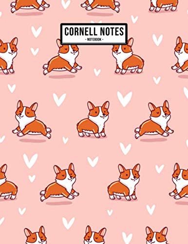 Stock image for Corgi Cornell Notes Notebook: Cornell Notes College Ruled Notebook / Notepad for Note Taking | Large 8.5 x 11 for sale by Revaluation Books