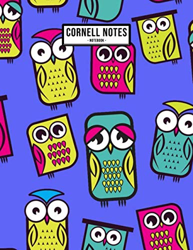 Beispielbild fr Owl Cornell Notes Notebook: Cornell Notes College Ruled Notebook / Notepad for Note Taking | Large 8.5 x 11 zum Verkauf von Revaluation Books