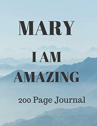 Stock image for MARY I AM AMAZING 200 Page Journal for sale by Revaluation Books