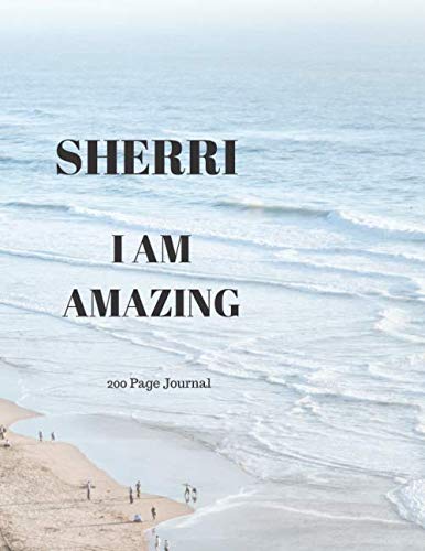 Stock image for SHERRI I AM AMAZING 200 Page Journal for sale by Revaluation Books