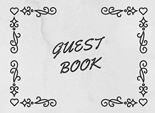 Stock image for Guest Book: Guest Book for Weddings (8.25x6 IN) for sale by Revaluation Books