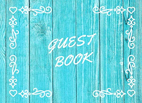 Stock image for Guest Book: Guest Book for Weddings (8.25x6 IN) for sale by Revaluation Books