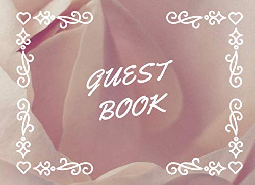 Stock image for Guest Book: Guest Book for Weddings (8.25x6 IN) for sale by Revaluation Books