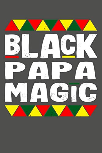 Stock image for Black Papa Magic: Black History Month Lined Journal Notebook for sale by Revaluation Books