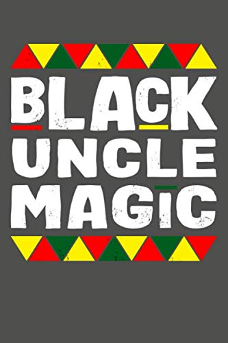 Stock image for Black Uncle Magic: Black History Month Lined Journal Notebook for sale by Revaluation Books