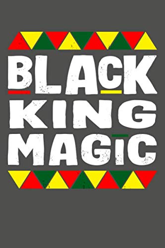 Stock image for Black King Magic: Black History Month Lined Journal Notebook for sale by Revaluation Books