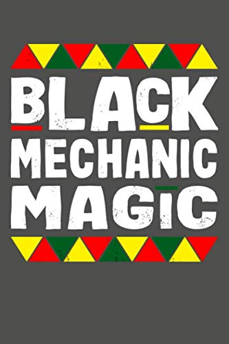 Stock image for Black Mechanic Magic: Black History Month Lined Journal Notebook for sale by Revaluation Books