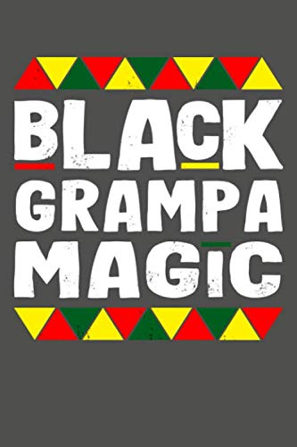 Stock image for Black Grampa Magic: Black History Month Lined Journal Notebook for sale by Revaluation Books