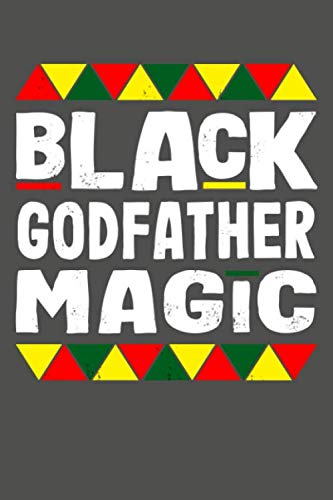 Stock image for Black Godfather Magic: Black History Month Lined Journal Notebook for sale by Revaluation Books