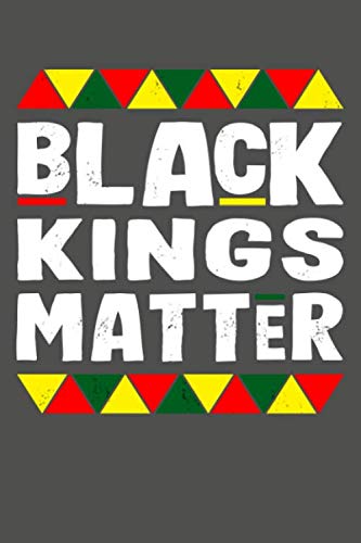Stock image for Black Kings Matter: Black History Month Lined Journal Notebook for sale by Revaluation Books